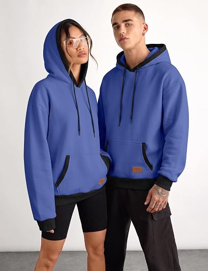 JMIERR Men's Hoodies Sweatshirts Casual Fleece Pullover Hoodie Pocket